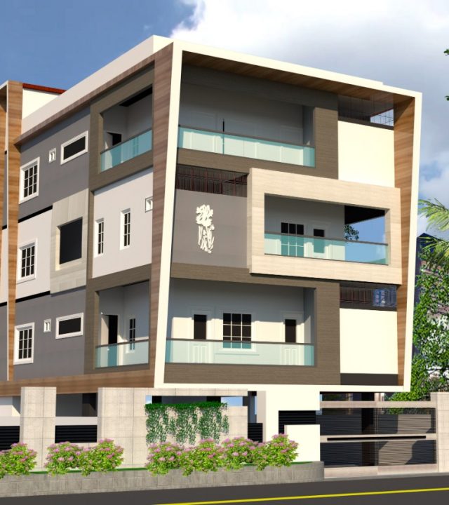 Planning-Proposed elevation of Mr.Avinash